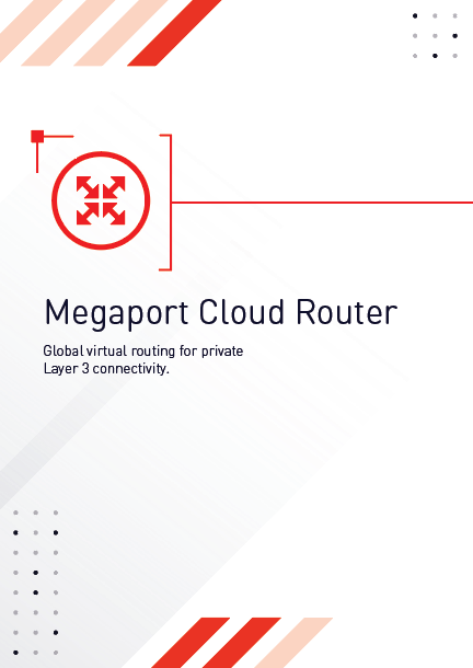 Megaport Cloud Router (MCR) Infopaper