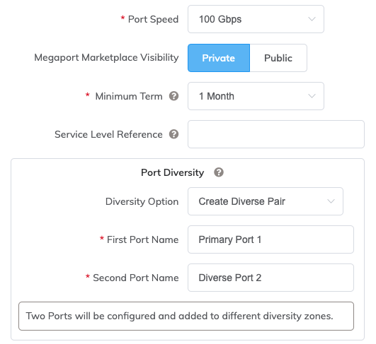 port diversity screenshot