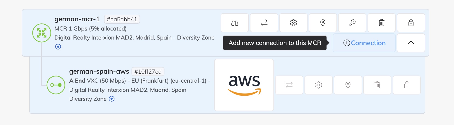 Pairing Key generada por GCP