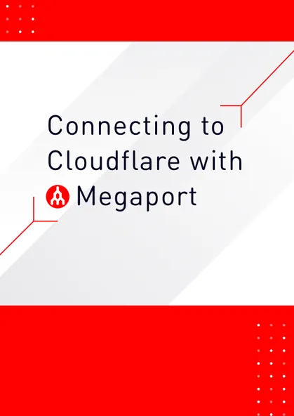 Cloudflare Partner Interconnect の情報資料