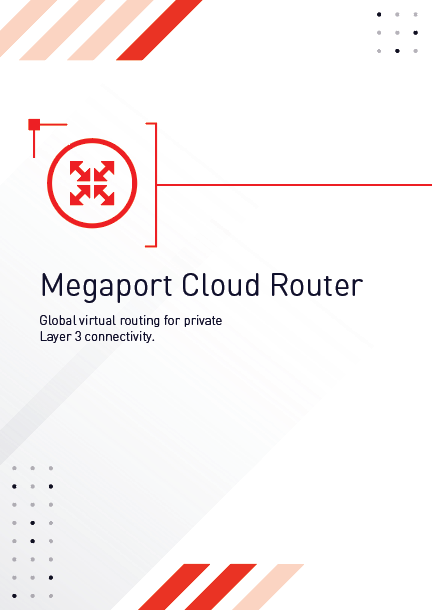 Document d’information sur Megaport Cloud Router (MCR)