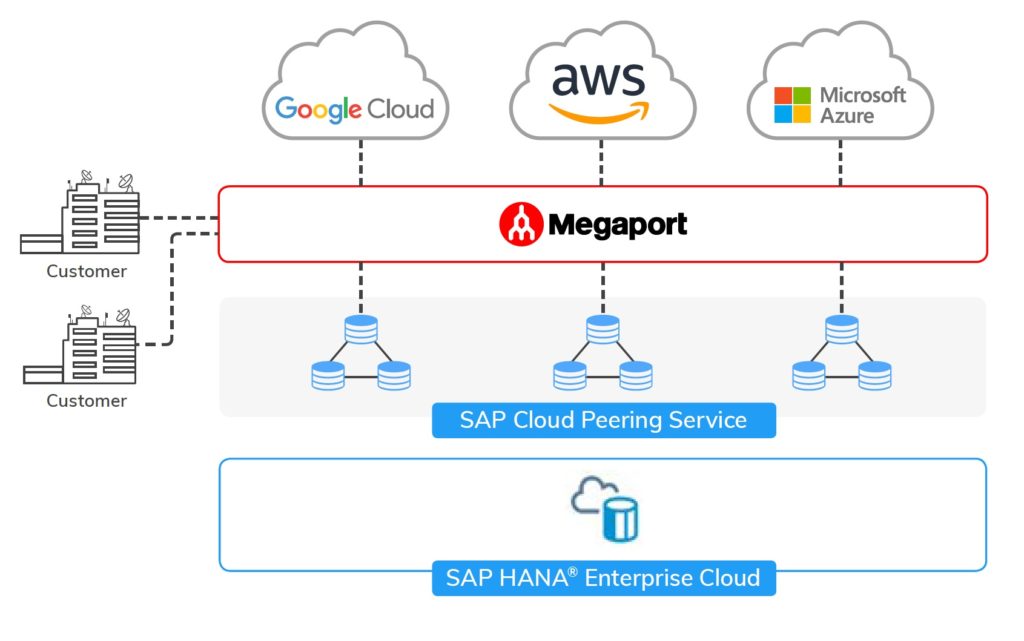 Connecting to SAP HANA Enterprise (HEC) with Megaport
